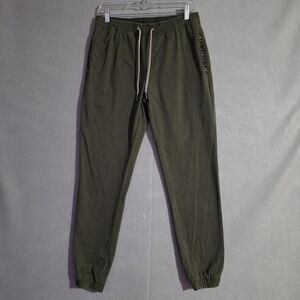 Wowie Mens Olive Rambler Joggers Aztec Southwest Size Medium